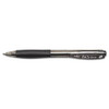 Bu3 Ballpoint Pen, Retractable, Bold 1 Mm, Black Ink, Black Barrel, Dozen