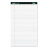 Docket Ruled Perforated Pads, Wide/legal Rule, 50 White 8.5 X 14 Sheets, 12/pack