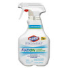 Fuzion Cleaner Disinfectant, Unscented, 32 Oz Spray Bottle, 9/carton