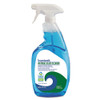 Natural Glass Cleaner, 32 Oz Trigger Spray Bottle, 12/carton