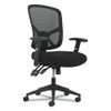 1-twenty-one High-back Task Chair, Supports Up To 250 Lb, 16" To 19" Seat Height, Black