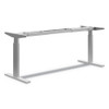 Coordinate Height-adjustable Base, 72w X 24d X 25.5 To 45.25h, Nickel