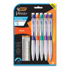 Velocity Max Pencil, 0.7 Mm, Hb (#2), Black Lead, Assorted Barrel Colors, 5/pack