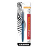 Sarasa Grand Gel Pen, Retractable, Medium 0.7 Mm, Black Ink, Turquoise Barrel