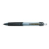 Power Tank Rt Ballpoint Pen, Retractable, Bold 1 Mm, Black Ink, Smoke/black Barrel, Dozen