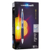 Signo 207 Gel Pen, Retractable, Bold 1 Mm, Blue Ink, Black/blue Barrel, Dozen