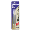 Refill For Signo Gel 207 Pens, Medium 0.7 Mm Conical Tip, Black Ink, 2/pack