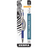 G-301 Gel Pen, Retractable, Medium 0.7 Mm, Blue Ink, Stainless Steel/blue Barrel, 2/pack - ZEB41322