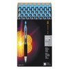 Signo 207 Gel Pen, Retractable, Medium 0.7 Mm, Blue Ink, Black Barrel, 36/box