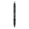 S-gel High-performance Gel Pen, Retractable, Bold 1 Mm, Black Ink, Black Barrel, 36/pack