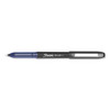 Professional Design Roller Ball Pen, Stick, Medium 0.7 Mm, Blue Ink, Black Barrel, Dozen