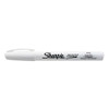 Permanent Paint Marker, Fine Bullet Tip, White, Dozen