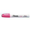 Permanent Paint Marker, Medium Bullet Tip, Pink, Dozen