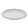 Meadoware Impact Plastic Dinnerware, Plate, 8.88" Dia, White, 400/carton