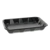 Supermarket Tray, #4d1, 9.5 X 7 X 1.25, Black, Foam, 500/carton