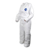 Dupont Tyvek Disposable Coverall, 2x-large, White, 25/carton