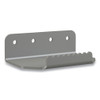 Hands-free No-touch Door Foot-pull, 5 X 3.75 X 1.5, Titanium, 15/pack
