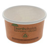 Earthchoice Compostable Soup Cup, Small, 8 Oz, 3 X 3 X 3, Brown, Paper, 500/carton