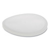 Newspring Delitainer Microwavable Container Lid, 6.45" Diameter X 0.45" H, Translucent, Plastic, 120/carton