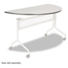 Table,48",half Rnd Top,gy
