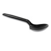 Meadoware Cutlery, Soup Spoon, Medium Heavy Weight, Black, 1,000/carton