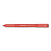 Write Bros. Ballpoint Pen, Stick, Bold 1.2 Mm, Red Ink, Red Barrel, Dozen