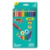 Kids Jumbo Coloring Pencils, 1 Mm, Hb2 (#2), Assorted Lead, Assorted Barrel Colors, 12/pack