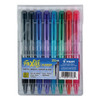 Frixion Clicker Erasable Gel Pen, Retractable, Extra-fine 0.5 Mm, Assorted Ink And Barrel Colors, 8/pack