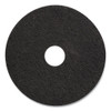 Stripping Floor Pads, 17" Diameter, Black, 5/carton - CWZ655467