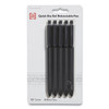 Pen,.5mm,bk,5/pk,fine