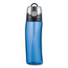 Intak By Thermos Hydration Bottle With Meter, 24 Oz, Blue, Polyester