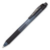 Energel-x Gel Pen, Retractable, Medium 0.7 Mm, Black Ink, Black Barrel, 5/pack - PENBL107BPS5A