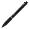 Energel 3 Multi-color Gel Pen, Retractable, Fine 0.5 Mm, Black/blue/red Ink, Black Barrel - PENBLC35A