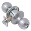 Light Duty Commercial Storeroom Knob Lockset, Stainless Steel Finish - PFQCL101705