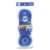 Poly Mesh Scrubbers, Blue, 3/pack - PGC437775