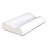 Basic Support Foam Cervical Pillow, Standard, 22 X 4.63 X 14, White - COE160