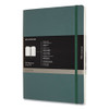 Professional Notebook, Soft Cover, 1 Subject, Narrow Rule, Forest Green Cover, 9.75 X 7.5, 192 Sheets