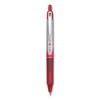 Vball Rt Liquid Ink Roller Ball Pen, Retractable, Fine 0.7 Mm, Red Ink, Red/white Barrel, Dozen - PIL26208DZ