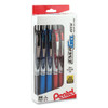Pen,med,roller,.7mm,ast