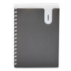 Notebook,6x8.5,clg,dk Gy