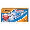 Prevaguard Ballpoint/stylus Pen, Retractable, Medium 1 Mm, Blue Ink/blue Barrel, Dozen