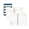 Day Designer Navy Stripe Daily/monthly Planner, Navy Stripe Artwork, 8 X 5, Navy/white Cover, 12-month (jan To Dec): 2023
