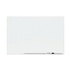 Element Framed Magnetic Glass Dry-erase Boards, 74" X 42", Aluminum Frame