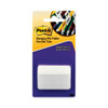 Angled Color Bar Tabs, 1/5-cut, White, 2" Wide, 50/pack