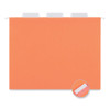 Deluxe Bright Color Hanging File Folders, Letter Size, 1/5-cut Tabs, Assorted Colors, 25/box