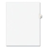 Preprinted Legal Exhibit Side Tab Index Dividers, Avery Style, 10-tab, 83, 11 X 8.5, White, 25/pack, (1083)