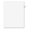 Preprinted Legal Exhibit Side Tab Index Dividers, Avery Style, 10-tab, 79, 11 X 8.5, White, 25/pack, (1079)