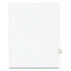 Preprinted Legal Exhibit Side Tab Index Dividers, Avery Style, 10-tab, 70, 11 X 8.5, White, 25/pack, (1070)
