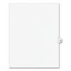 Preprinted Legal Exhibit Side Tab Index Dividers, Avery Style, 10-tab, 65, 11 X 8.5, White, 25/pack, (1065)
