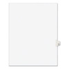 Preprinted Legal Exhibit Side Tab Index Dividers, Avery Style, 10-tab, 67, 11 X 8.5, White, 25/pack, (1067)